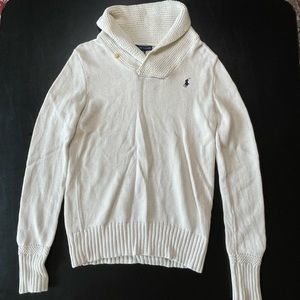 White ralph lauren sweater